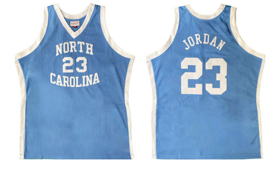 North Carolina Custom Blue Stitched NCAA Jersey